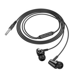 HOCO STORY fülhallgató SZTEREO (3.5mm jack, mikrofon, felvevő gomb) FEKETE   HOCO STORY fülhallgató SZTEREO (3.5mm jack, mikrofon, felvevő gomb) FEKETE