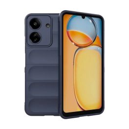 Szilikon telefonvédő (ütésállóság, kameravédő, 3D) SÖTÉTKÉK   Szilikon telefonvédő (ütésállóság, kameravédő, 3D) SÖTÉTKÉK