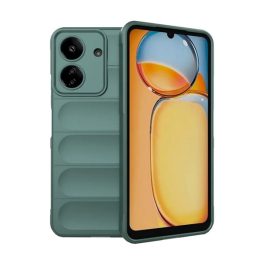 Szilikon telefonvédő (ütésállóság, kameravédő, 3D) SÖTÉTZÖLD   Szilikon telefonvédő (ütésállóság, kameravédő, 3D) SÖTÉTZÖLD