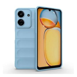 Szilikon telefonvédő (ütésállóság, kameravédő, 3D) VILÁGOSKÉK   Szilikon telefonvédő (ütésállóság, kameravédő, 3D) VILÁGOSKÉK