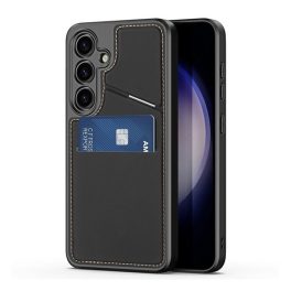 DUX DUCIS RAFI II MAG szilikon telefonvédő (kitámasztó, kártyazseb, RFID, MagSafe) FEKETE   DUX DUCIS RAFI II MAG szilikon telefonvédő (kitámasztó, kártyazseb, RFID, MagSafe) FEKETE