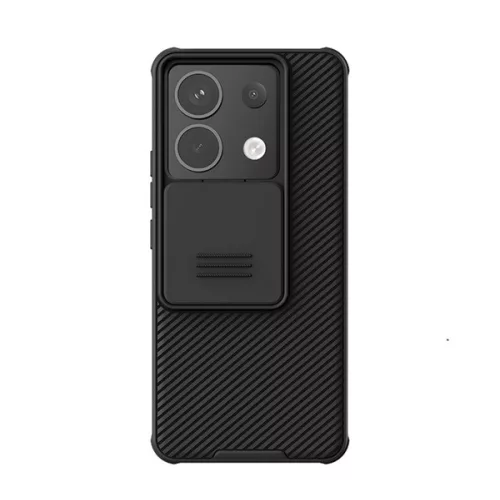 NILLKIN CAMSHIELD szilikon telefonvédő (ütésállóság, kameravédő, csíkos) FEKETE