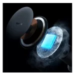 BASEUS autós tartó (szellőzőre, 15W, wireless, mágneses, PD gyorstöltő) FEKETE