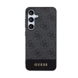 GUESS 4G STRIPE műanyag telefonvédő (textil hátlap) SÖTÉTSZÜRKE   GUESS 4G STRIPE műanyag telefonvédő (textil hátlap) SÖTÉTSZÜRKE