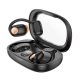 HOCO SPECTRUM bluetooth fülhallgató SZTEREO (v5.3, TWS, mikrofon, fülre akasztható + töltőtok, SPORT) FEKETE