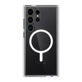   SPIGEN ULTRA HYBRID MAG műanyag telefonvédő (ütésállóság, légpárnás keret, MagSafe) ÁTLÁTSZÓ