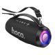 HOCO SURGE bluetooth hordozható hangszóró (v5.3, 2x20W, USB, AUX kimenet, LED jelzés + vállpánt) FEKETE