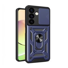 Defender szilikon telefonvédő (ütésállóság, tartógyűrű, kameravédő) SÖTÉTKÉK   Defender szilikon telefonvédő (ütésállóság, tartógyűrű, kameravédő) SÖTÉTKÉK
