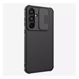 NILLKIN CAMSHIELD PRO szilikon telefonvédő (ütésállóság, kameravédő, csíkos) FEKETE   NILLKIN CAMSHIELD PRO szilikon telefonvédő (ütésállóság, kameravédő, csíkos) FEKETE