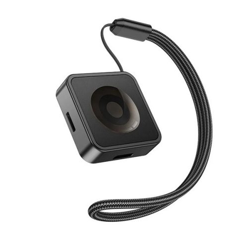 HOCO asztali töltő (2.5W, wireless, Apple Watch töltő) FEKETE