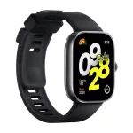 REDMI Watch 4 okosóra (szilikon szíj, aktivitásmérő, pulzusmérő, GPS, 5ATM, vízálló, 150+ sport mód) FEKETE