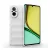 Szilikon telefonvédő (ütésállóság, kameravédő, 3D) FEHÉR