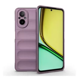   Szilikon telefonvédő (ütésállóság, kameravédő, 3D) LILA