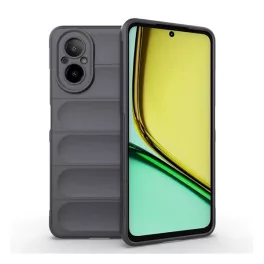   Szilikon telefonvédő (ütésállóság, kameravédő, 3D) SÖTÉTSZÜRKE
