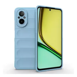   Szilikon telefonvédő (ütésállóság, kameravédő, 3D) VILÁGOSKÉK