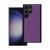 ROAR MAG MORNING szilikon telefonvédő (ECO bőr hatású, mikrofiber plüss belső, MagSafe) LILA