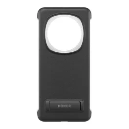 HONOR szilikon telefonvédő (asztali kitámasztó) FEKETE