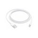 APPLE adatkábel (USB - lightning, MXLY2ZM/A utód, 100cm) FEHÉR