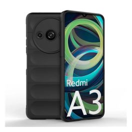Szilikon telefonvédő (ütésállóság, kameravédő, 3D) FEKETE   Szilikon telefonvédő (ütésállóság, kameravédő, 3D) FEKETE
