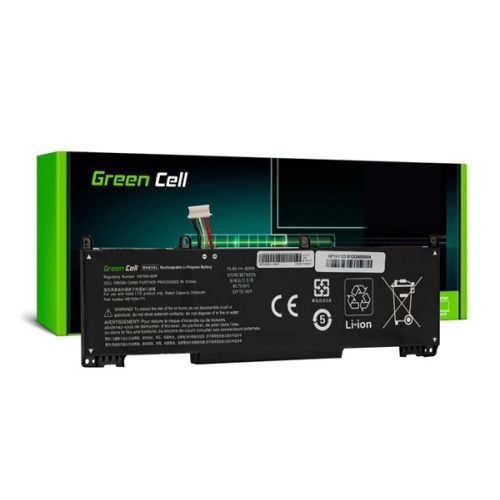 GREEN CELL Li-Polymer akku (11,4V, 3550mAh, HP ProBook 430 G8 440 G8 445 G8 450 G8 630 G8 640 G8 650 G8) FEKETE