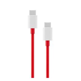   ONEPLUS adatkábel (Type-C - Type-C, 160W, 12A, gyorstöltő, törésgátló, 100cm) PIROS