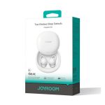 JOYROOM COZYDOTS bluetooth fülhallgató SZTEREO (v5.3, TWS, mikrofon, aktív zajszűrő + töltőtok) FEHÉR