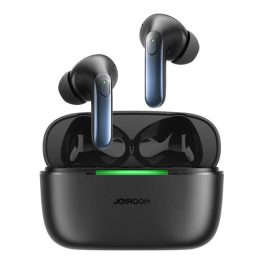 JOYROOM JBUDS bluetooth fülhallgató SZTEREO (v5.3, TWS, mikrofon, akítv zajszűrő, IPX4, cseppálló + töltőtok) FEKETE   JOYROOM JBUDS bluetooth fülhallgató SZTEREO (v5.3, TWS, mikrofon, akítv zajszűrő, IPX4, cseppálló + töltőtok) FEKETE
