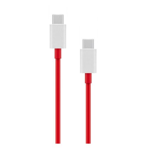 OPPO adatkábel (USB - Type-C, 10A, gyorstöltő, 100cm) PIROS