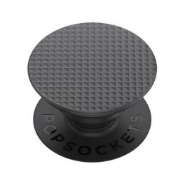   POPSOCKETS telefontartó (készülékre ragasztható, többfunkciós, 3D) FEKETE