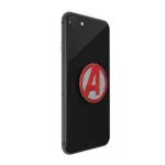 POPSOCKETS telefontartó (készülékre ragasztható, többfunkciós, Bosszúállók) FEHÉR/PIROS