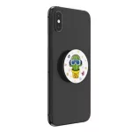 POPSOCKETS telefontartó (készülékre ragasztható, többfunkciós, kaktusz) FEHÉR