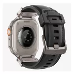 SPIGEN DURAPRO ARMOR PU pótszíj (egyedi méret, nagy, bőr hatású, állítható, fém csat) FEKETE