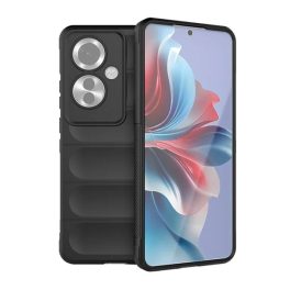 Szilikon telefonvédő (ütésállóság, kameravédő, 3D) FEKETE   Szilikon telefonvédő (ütésállóság, kameravédő, 3D) FEKETE