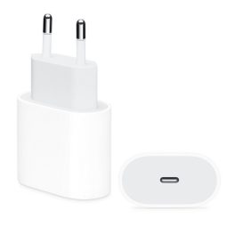 APPLE hálózati töltő Type-C aljzat (20W, PD gyorstöltő, MHJE3ZM/A utód) FEHÉR   APPLE hálózati töltő Type-C aljzat (20W, PD gyorstöltő, MHJE3ZM/A utód) FEHÉR