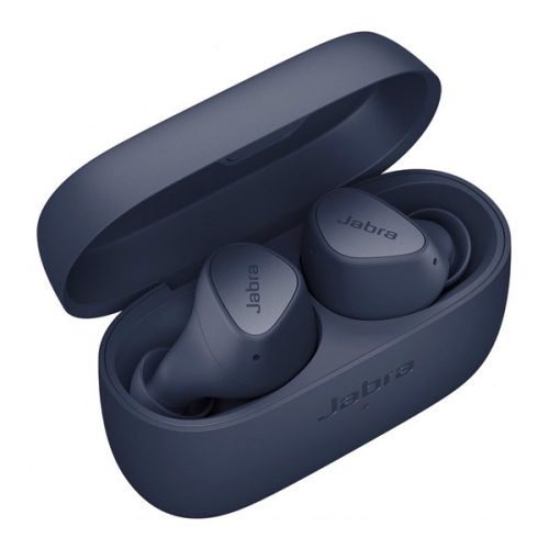 JABRA ELITE 4 bluetooth fülhallgató SZTEREO (v5.2, TWS, mikrofon, aktív zajszűrő, IP55 + töltőtok) SÖTÉTKÉK