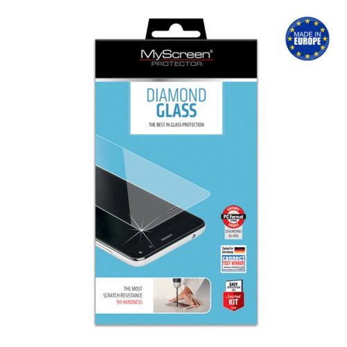 MYSCREEN DIAMOND GLASS képernyővédő üveg (extra karcálló, 0.33mm, 9H) ÁTLÁTSZÓ