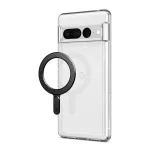 SPIGEN ONETAP RING öntapadós fémlap (mágneses autós tartóhoz ideális, wireless, mágneses, karbon minta) FEKETE