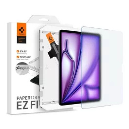   SPIGEN PAPER TOUCH EZ FIT képernyővédő üveg (2.5D, papír hatás, matt, 9H + segédkeret) ÁTLÁTSZÓ