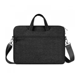   DUX DUCIS LBJB tok fekvő, textil LAPTOP/NOTEBOOK/TABLET (univerzális, vízálló, vállpánt, 15.5-16" méret) FEKETE