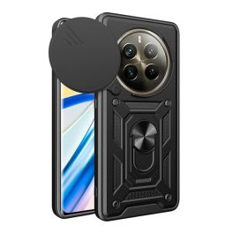 Defender szilikon telefonvédő (ütésállóság, tartógyűrű, kameravédő) FEKETE   Defender szilikon telefonvédő (ütésállóság, tartógyűrű, kameravédő) FEKETE
