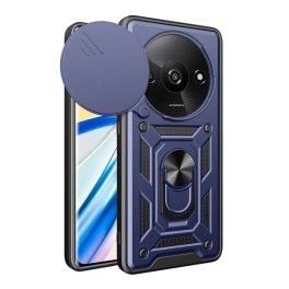 Defender szilikon telefonvédő (ütésállóság, tartógyűrű, kameravédő) SÖTÉTKÉK   Defender szilikon telefonvédő (ütésállóság, tartógyűrű, kameravédő) SÖTÉTKÉK