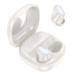 HOCO FUN bluetooth fülhallgató SZTEREO (v5.3, TWS, mikrofon + töltőtok) FEHÉR