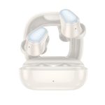 HOCO FUN bluetooth fülhallgató SZTEREO (v5.3, TWS, mikrofon + töltőtok) FEHÉR