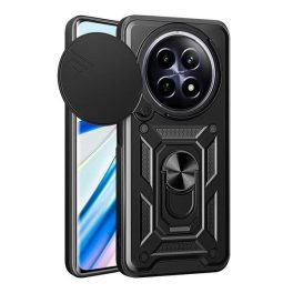 Defender szilikon telefonvédő (ütésállóság, tartógyűrű, kameravédő) FEKETE   Defender szilikon telefonvédő (ütésállóság, tartógyűrű, kameravédő) FEKETE