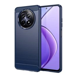 Szilikon telefonvédő (ütésállóság, légpárnás sarok, szálcsiszolt, karbon minta) SÖTÉTKÉK   Szilikon telefonvédő (ütésállóság, légpárnás sarok, szálcsiszolt, karbon minta) SÖTÉTKÉK