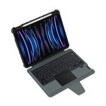 NILLKIN BUMPER LINK billentyűzetes defender tok (QWERTY, angol nyelvű, ceruza tartó, méhsejt) FEKETE