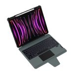 NILLKIN BUMPER LINK billentyűzetes defender tok (QWERTY, angol nyelvű, ceruza tartó, méhsejt) FEKETE