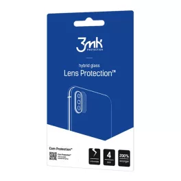   3MK LENS PROTECTION kameravédő üveg 4db (flexibilis, ultravékony, 0.2mm, 7H) ÁTLÁTSZÓ