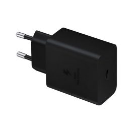 SAMSUNG hálózati töltő Type-C aljzat (45W, EP-T4510EBE, PD gyorstöltő) FEKETE   SAMSUNG hálózati töltő Type-C aljzat (45W, EP-T4510EBE, PD gyorstöltő) FEKETE