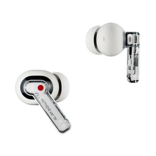 NOTHING EAR(A) bluetooth fülhallgató SZTEREO (v5.3, TWS, mikrofon, aktív zajszűrő, IP54 + töltőtok) FEHÉR